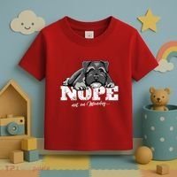 Funny Miniature Schnauzer Dog Gift Schnauzer Nope Breed Gift Toddler T-Shirt thumb 3