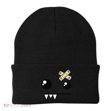 Funny Monster Scene Emo Design Gift Beanie