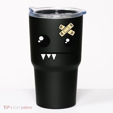 Funny Monster Scene Emo Design Gift Tumbler