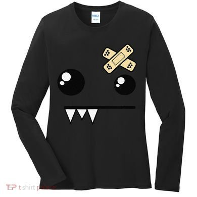 Funny Monster Scene Emo Design Gift Women's Long Sleeve Shirt