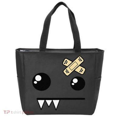 Funny Monster Scene Emo Design Gift Tote Bag