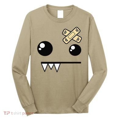 Funny Monster Scene Emo Design Gift Long Sleeve Shirt