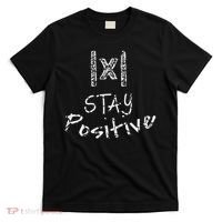 Funny Math Stay Positive Absolute Value Mathematics Algebra T-Shirt thumb 0