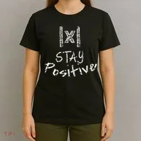 Funny Math Stay Positive Absolute Value Mathematics Algebra T-Shirt thumb 4