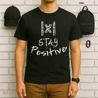 Funny Math Stay Positive Absolute Value Mathematics Algebra T-Shirt thumb 6