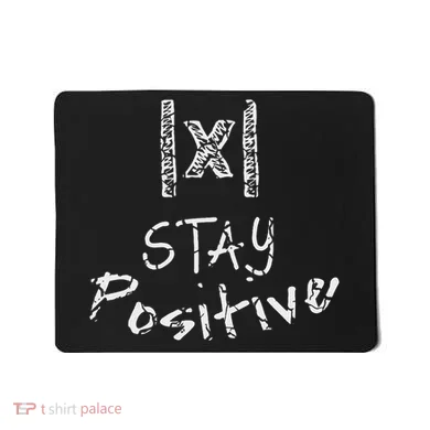 Funny Math Stay Positive Absolute Value Mathematics Algebra Mousepad