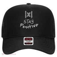 Funny Math Stay Positive Absolute Value Mathematics Algebra Hat thumb 0