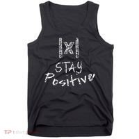 Funny Math Stay Positive Absolute Value Mathematics Algebra Tank Top thumb 0