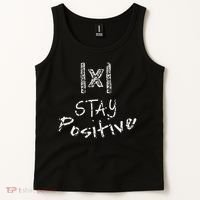 Funny Math Stay Positive Absolute Value Mathematics Algebra Tank Top thumb 2