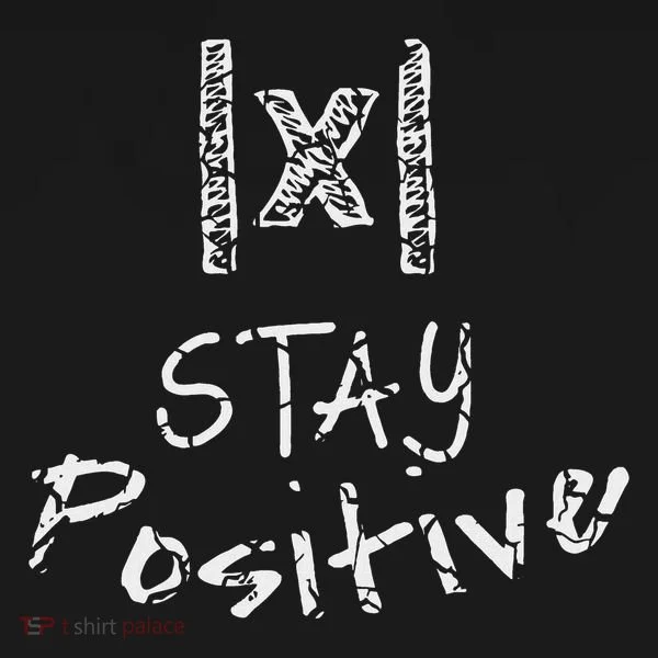 Funny Math Stay Positive Absolute Value Mathematics Algebra Women's Long Sleeve Shirt