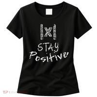 Funny Math Stay Positive Absolute Value Mathematics Algebra Women's T-Shirt thumb 0