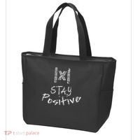 Funny Math Stay Positive Absolute Value Mathematics Algebra Tote Bag thumb 3