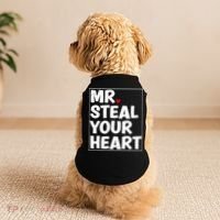 Funny Mr Steal Your Heart Valentines Day Doggie Tank thumb 2
