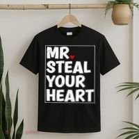 Funny Mr Steal Your Heart Valentines Day T-Shirt thumb 2