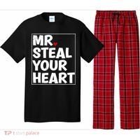 Funny Mr Steal Your Heart Valentines Day Pajama Set thumb 0