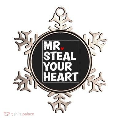 Funny Mr Steal Your Heart Valentines Day Ornament