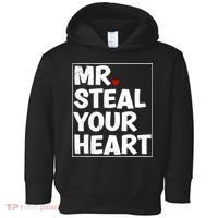 Funny Mr Steal Your Heart Valentines Day Toddler Hoodie thumb 0