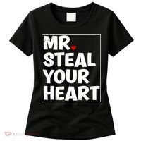 Funny Mr Steal Your Heart Valentines Day Women's T-Shirt thumb 0
