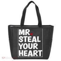 Funny Mr Steal Your Heart Valentines Day Tote Bag thumb 0