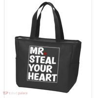 Funny Mr Steal Your Heart Valentines Day Tote Bag thumb 3