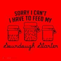 Funny Mama Sorry I CanT I Have To Feed My Sourdough Starter Santa Hat thumb 1