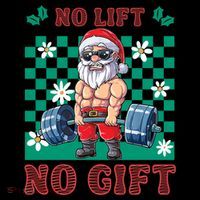 Funny Muscle Santa Lifting Christmas Ugly Christmas Gift Coffee Mug thumb 5