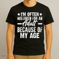 Funny Mistaken Sarcastic Saying T-Shirt thumb 3