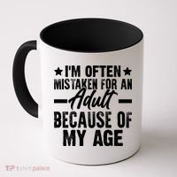 Funny Mistaken Sarcastic Saying Coffee Mug thumb 0