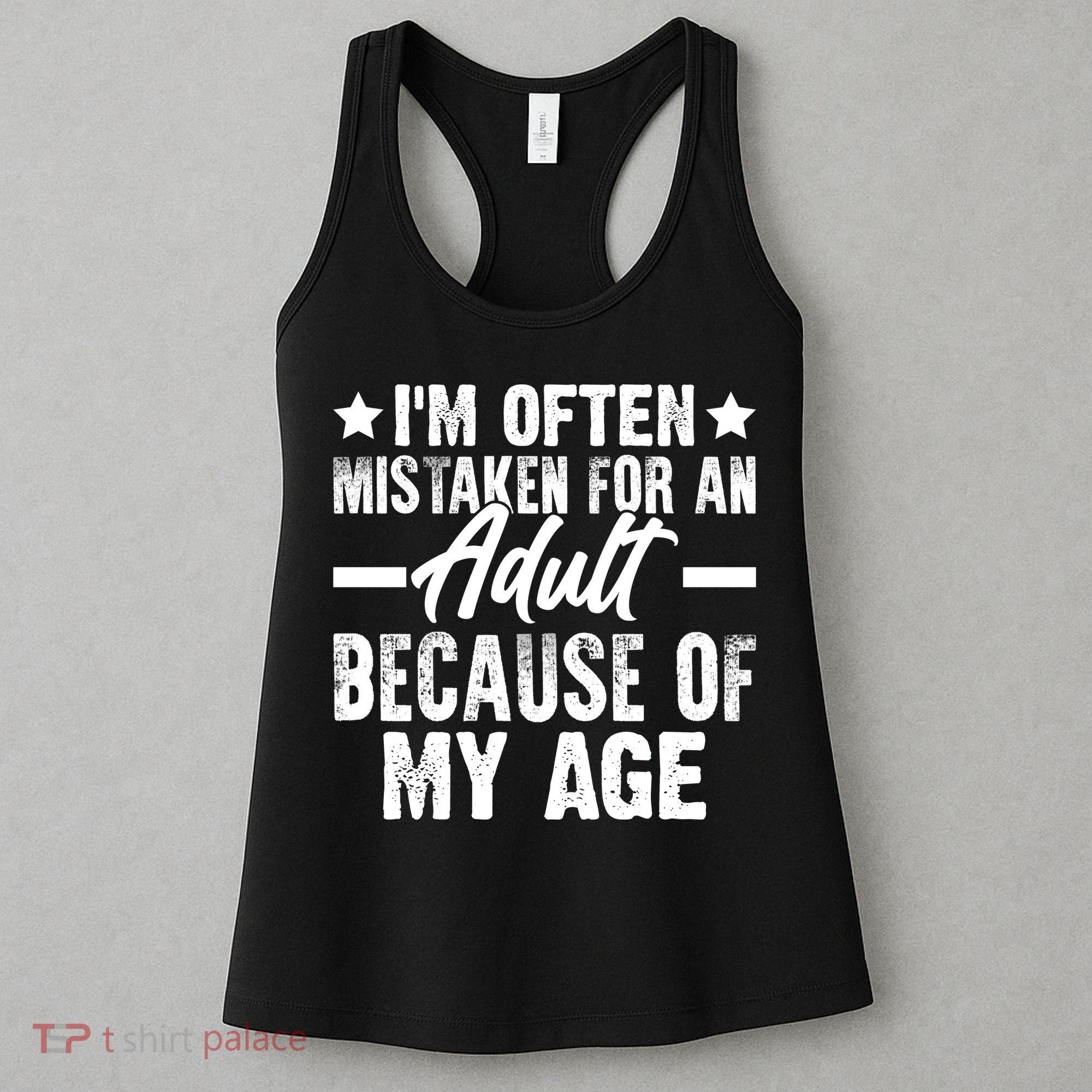 Funny Mistaken Sarcastic Saying Women's Tank Top