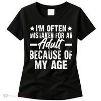 Funny Mistaken Sarcastic Saying Women's T-Shirt thumb 0