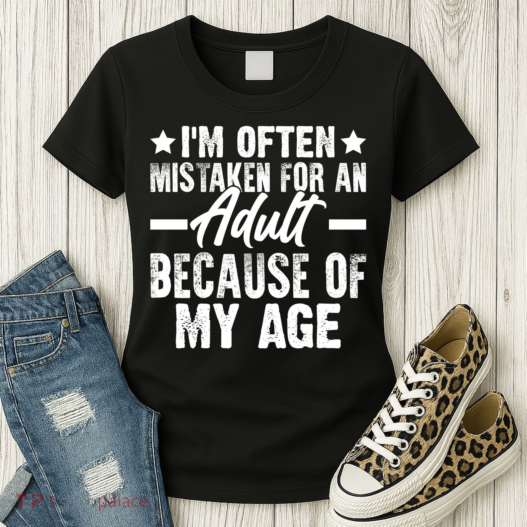 Funny Mistaken Sarcastic Saying Women's T-Shirt