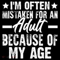Funny Mistaken Sarcastic Saying Kids Long Sleeve Shirt thumb 2