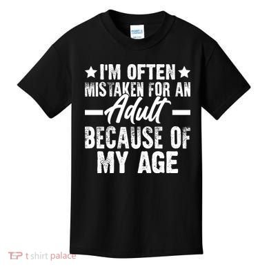 Funny Mistaken Sarcastic Saying Kids T-Shirt