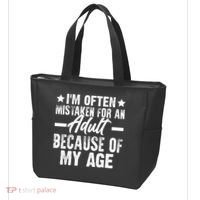 Funny Mistaken Sarcastic Saying Tote Bag thumb 3