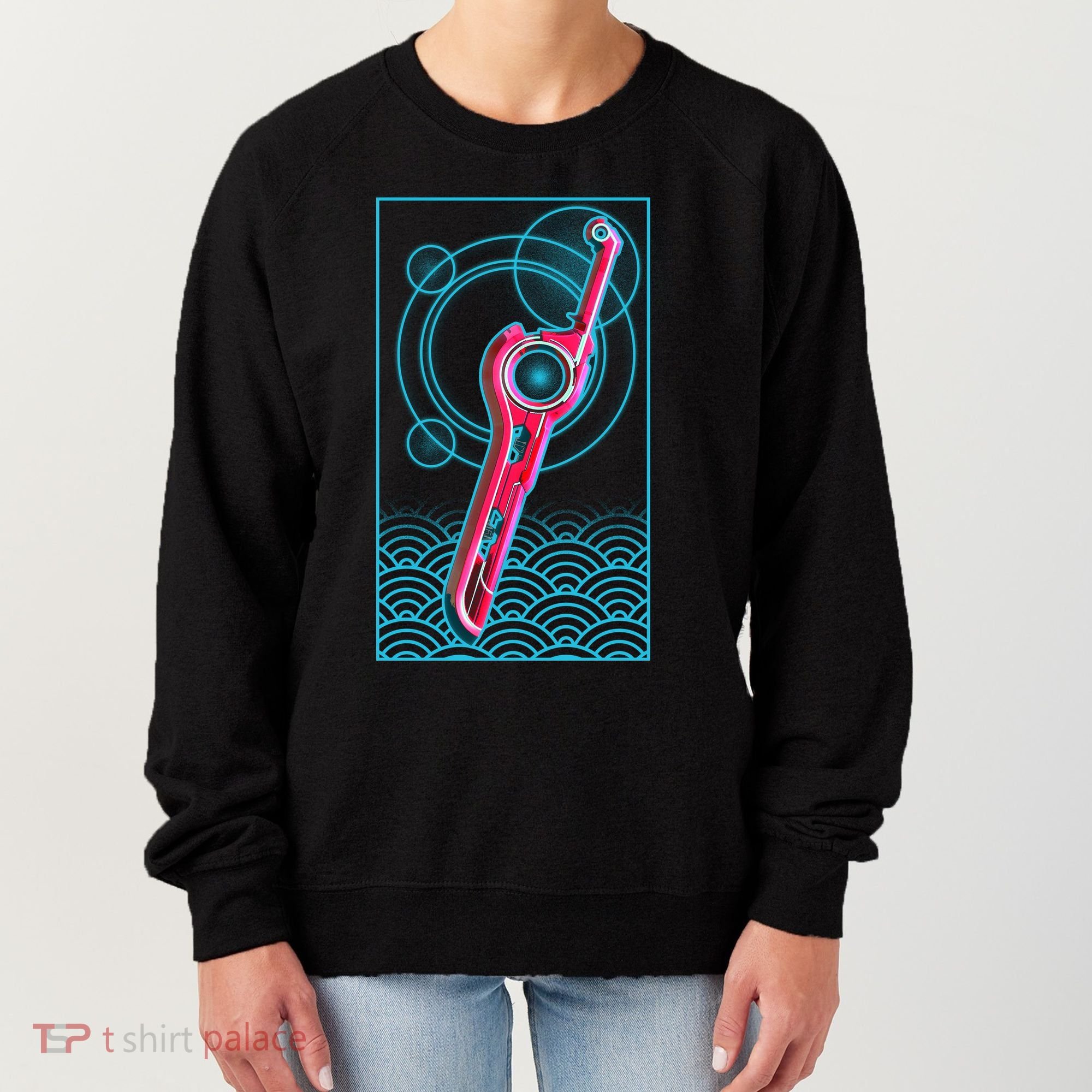 Futuristic Monado Sword Women's Sweatshirt