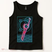 Futuristic Monado Sword Tank Top thumb 2