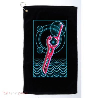Futuristic Monado Sword Golf Towel