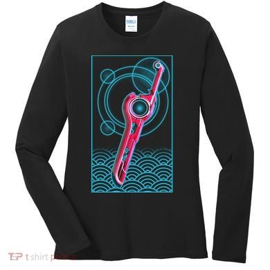 Futuristic Monado Sword Women's Long Sleeve Shirt