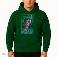 Futuristic Monado Sword Hoodie thumb 2