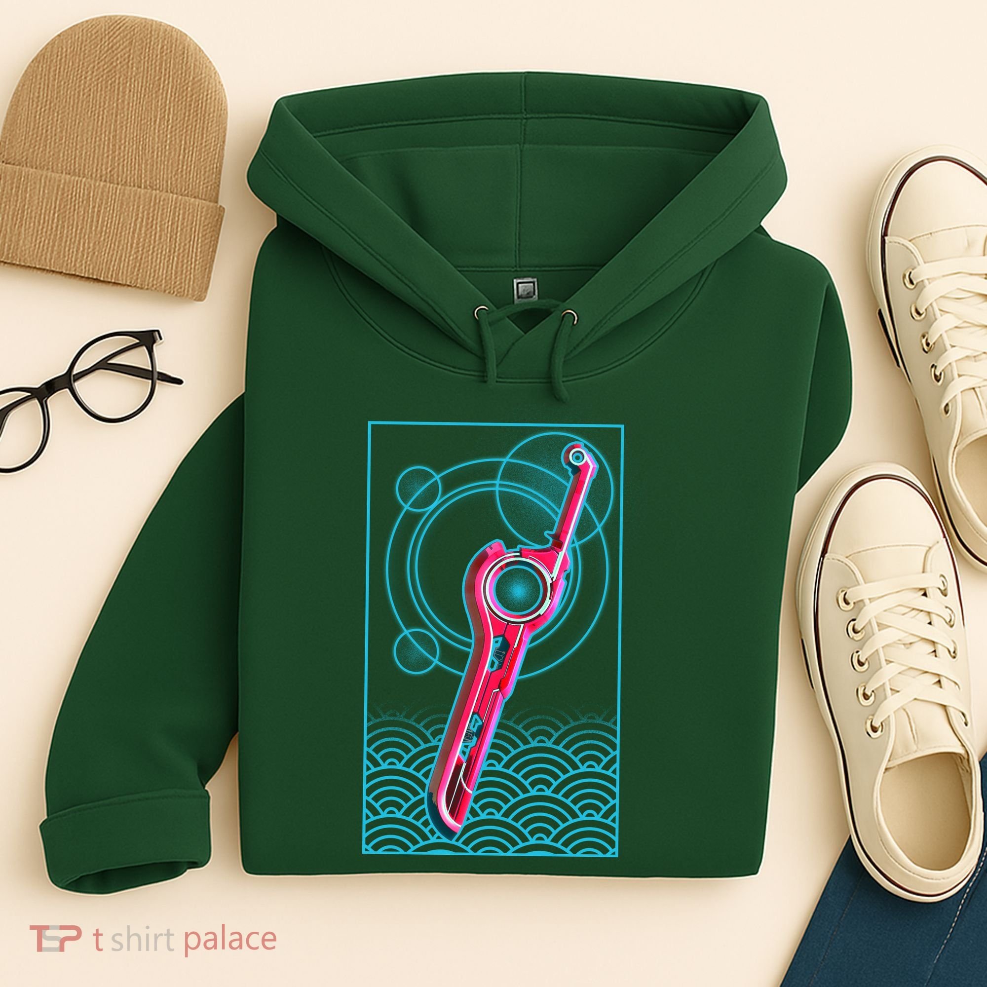 Futuristic Monado Sword Hoodie
