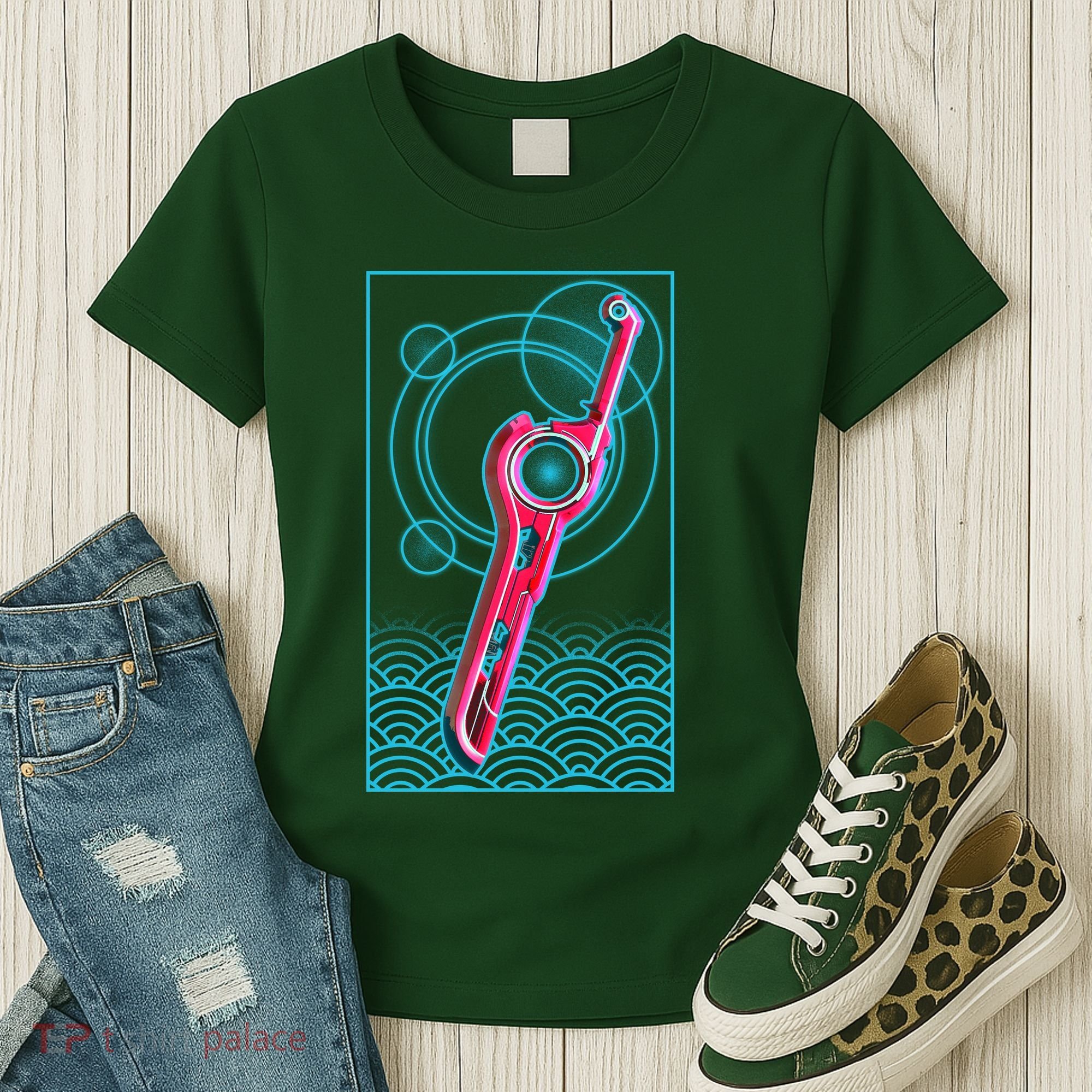 Futuristic Monado Sword Women's T-Shirt