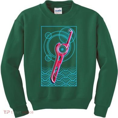 Futuristic Monado Sword Kids Sweatshirt