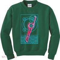 Futuristic Monado Sword Kids Sweatshirt thumb 0