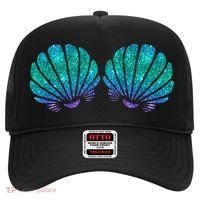 funny Mermaid Sea Shell Bra Costume Hat thumb 0