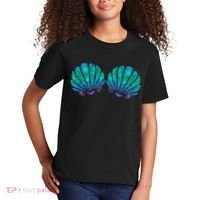 funny Mermaid Sea Shell Bra Costume Kids T-Shirt thumb 2