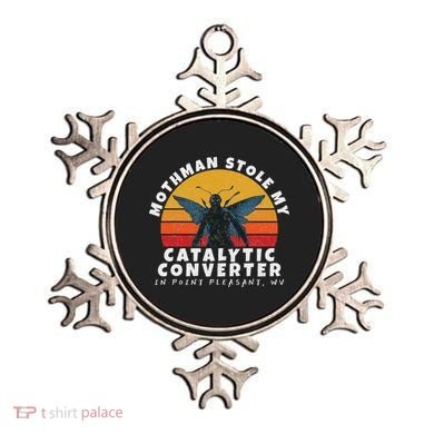 Funny Mothman Stole My Catalytic Converter Mothman Cryptid Ornament