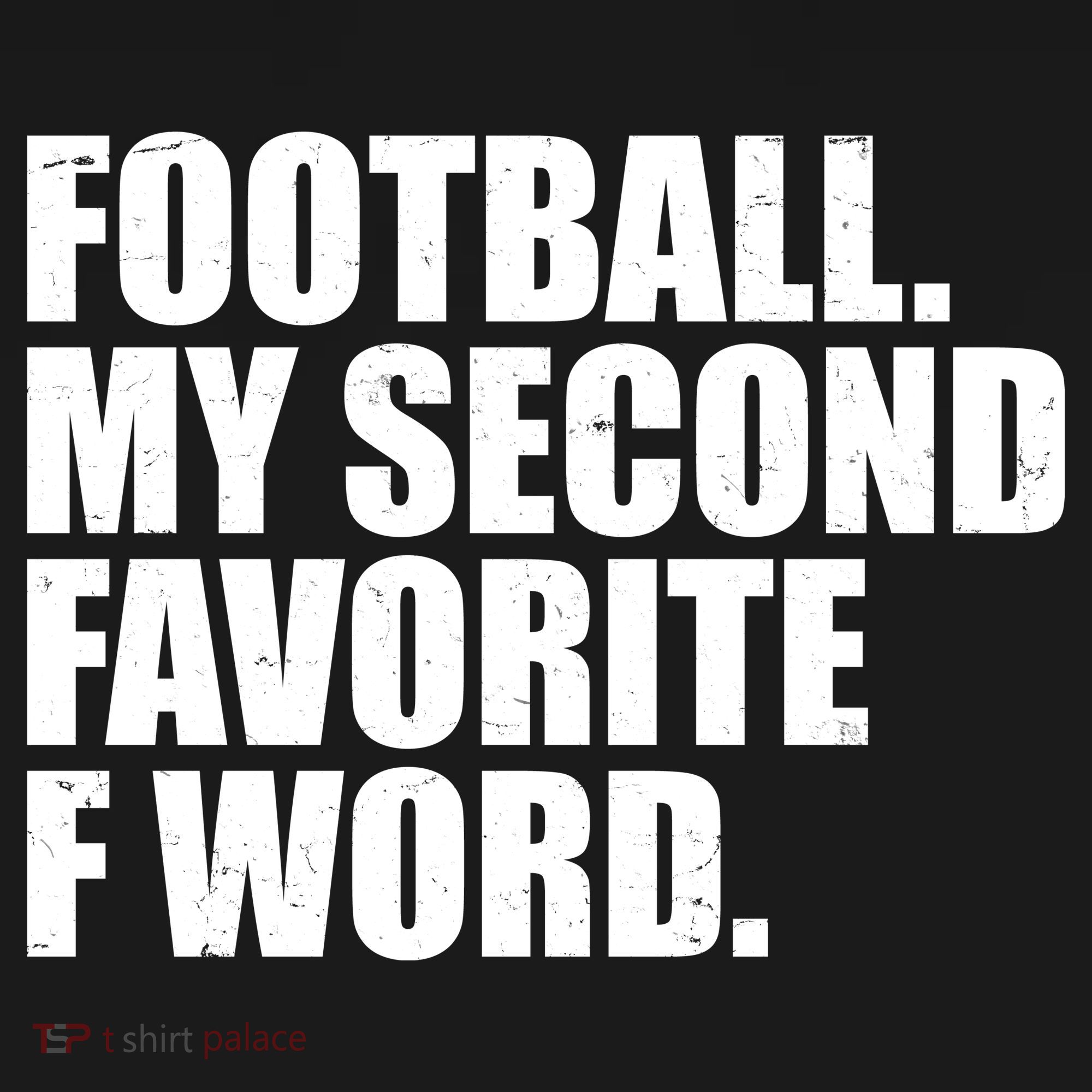 Football My Second Favorite F Word Doggie Tank