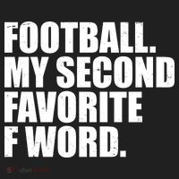Football My Second Favorite F Word Beanie thumb 2