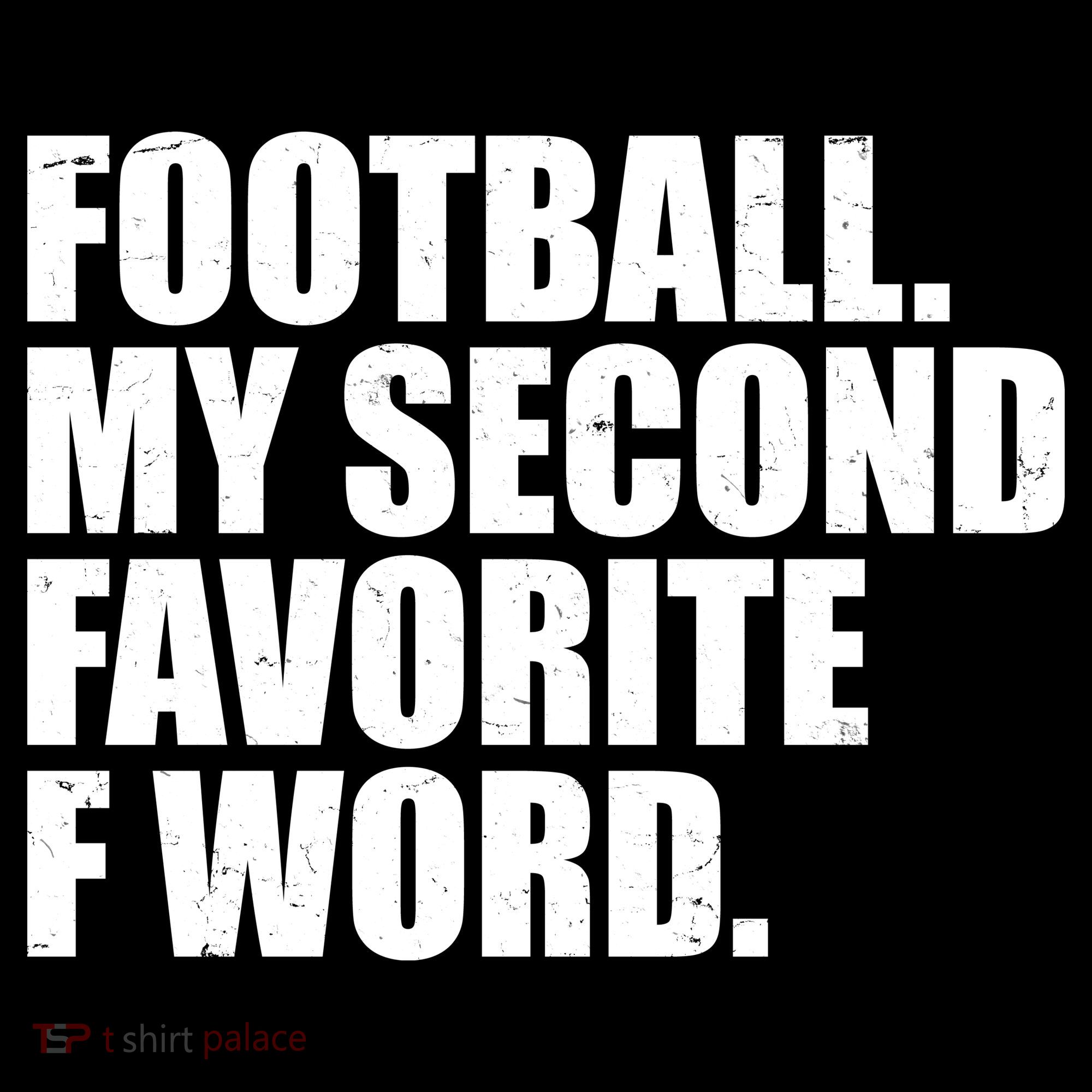 Football My Second Favorite F Word Ornament
