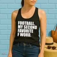 Football My Second Favorite F Word Women's Tank Top thumb 2